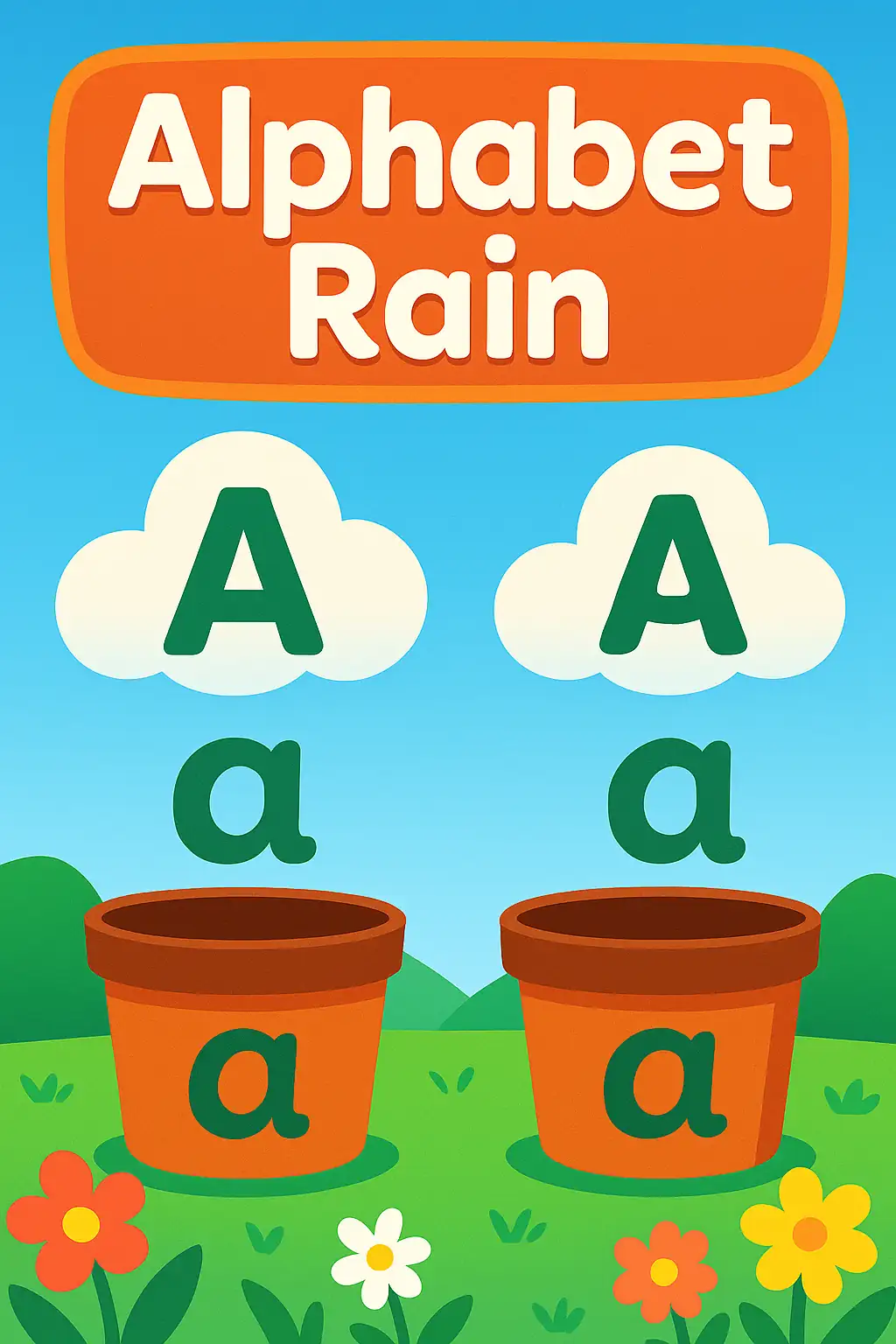 Alphabet Rain